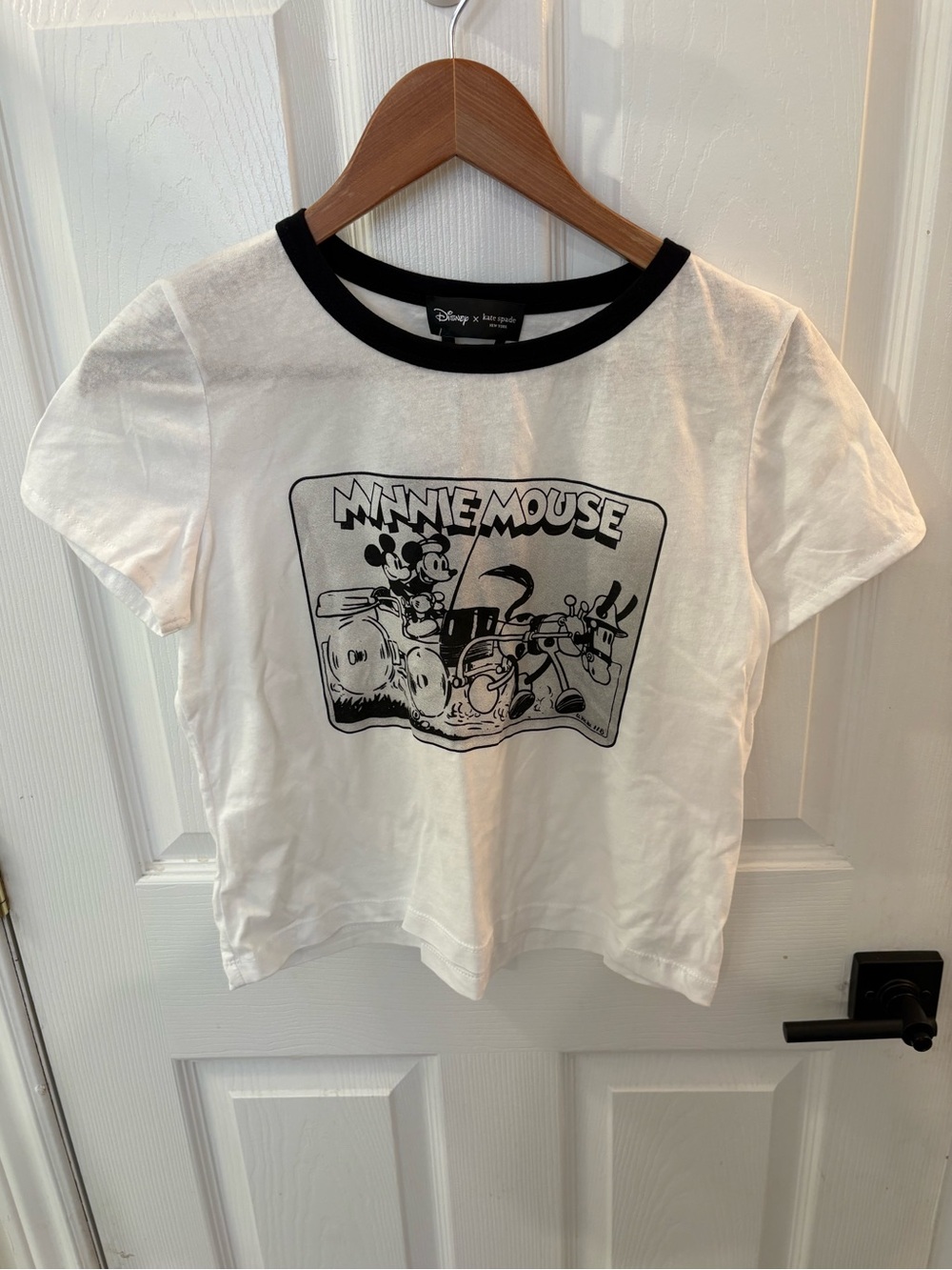 kate spade Black & White Disney Collaboration Graphic Tee